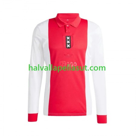 Jalkapallo Pelipaidat/Peliasut AFC Ajax Anniversary Kotipaita 2024-2025 Pitkähihainen